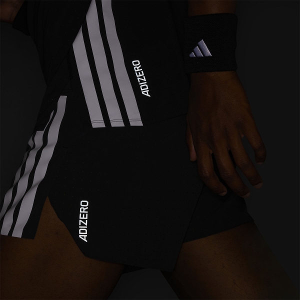 adidas ADIZERO 3S 3in Pantaloncini - Black