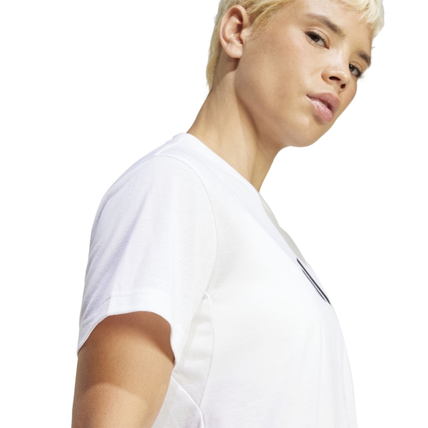adidas Essentials Logo T-Shirt - White