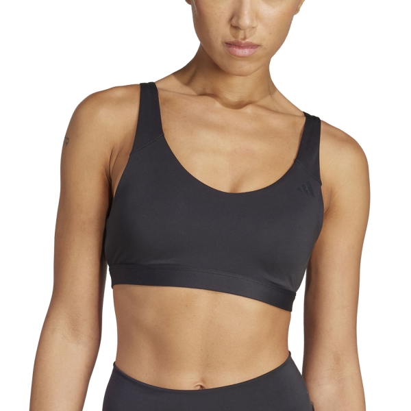 Women's Sports Bra adidas All Me Essentials Sports Bra  Black JL5491