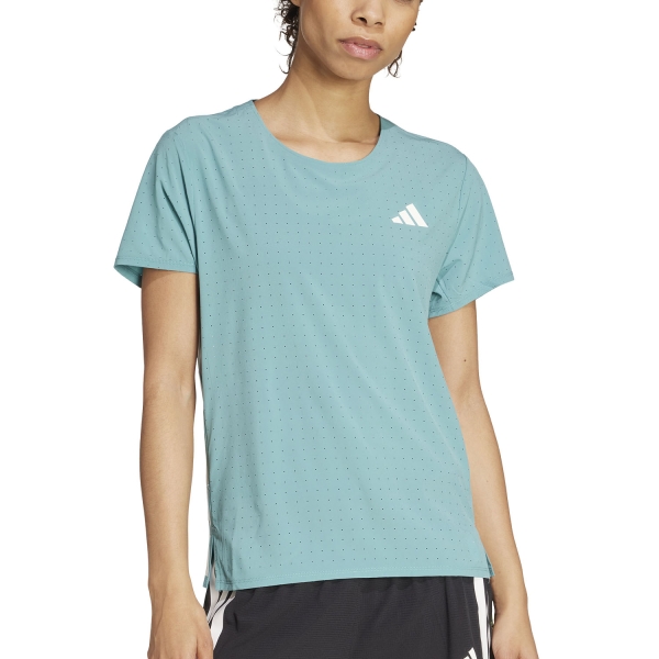 Women's Running T-Shirts adidas ADIZERO Pro TShirt  Powder Teal JV7172