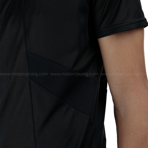 Mizuno Dryaeroflow Logo T-Shirt - Black