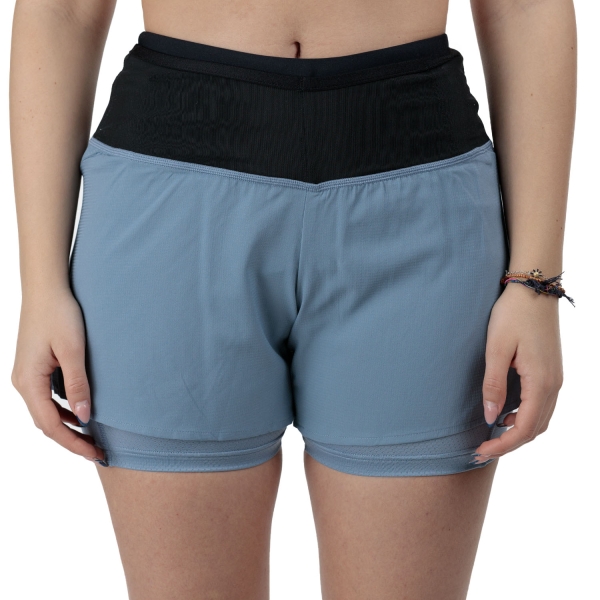 Women's Shorts Trail Running Mizuno TR 2 in 1 4in Shorts  Citadel J2GBC21202