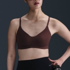 Nike Alate Minimalist Sports Bra - Earth/White