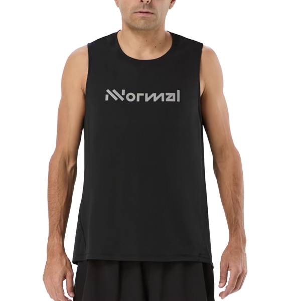 Men's Trail Running Tank Tops & Vests NNormal Race Tank  Black N1CMRT2005