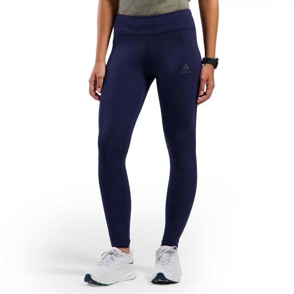 Women's Running Tights Odlo Zeroweight Tights  Eclipse 32296121120