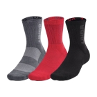 Under Armour 3 Maker x 3 Socks - Red/Castelrock