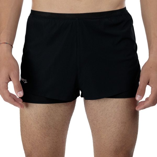 Men's Running Shorts Craft Race Day 2in Shorts  Black 1915388BLK