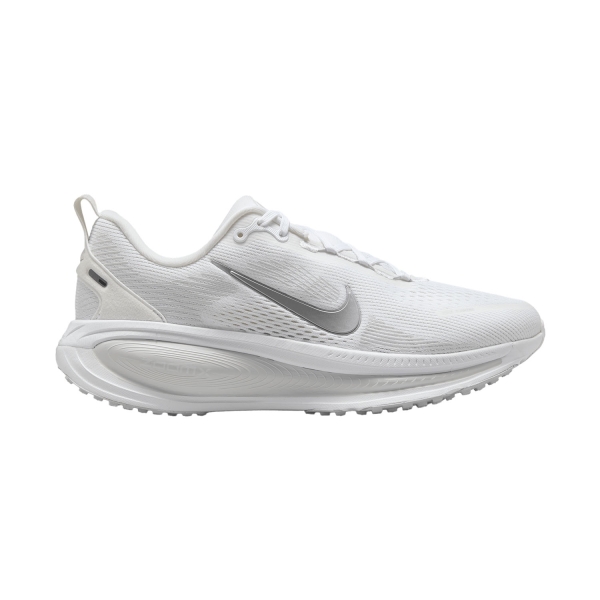 Women's Neutral Running Shoes Nike Vomero 18  White/Metallic Silver/Photon Dust HM6804104