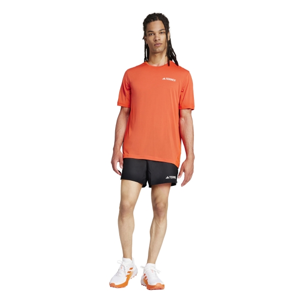 adidas Terrex Xperior T-Shirt - Semi Impact Orange
