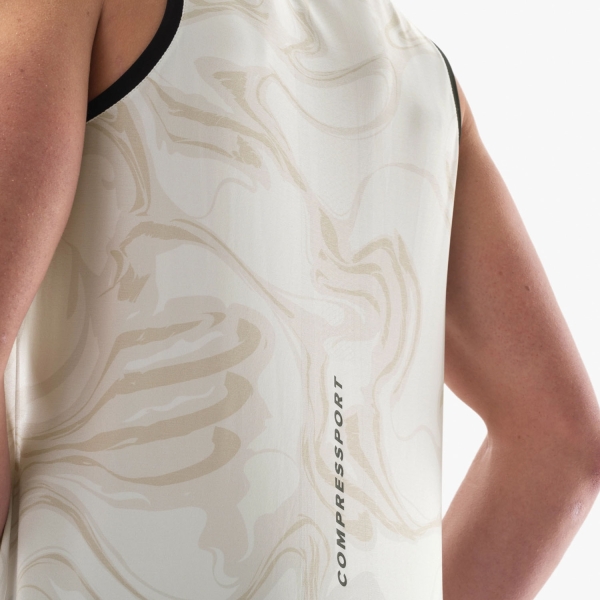 Compressport Performance Tank - Sugar/Camo Print