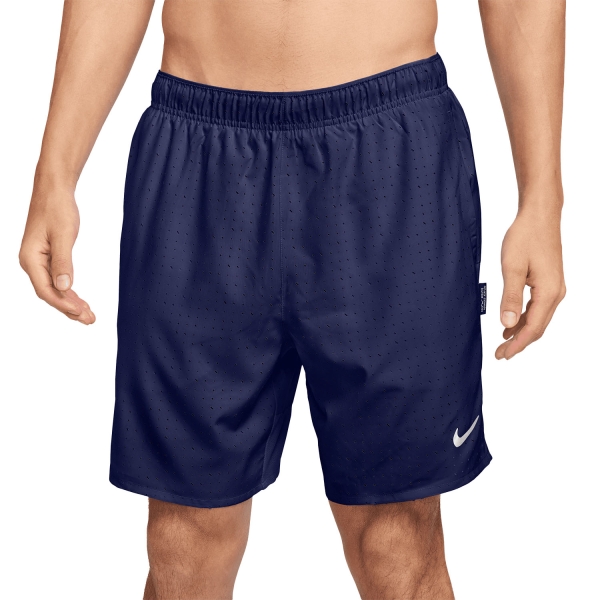 Men's Running Shorts Nike Challenger Breathe 7in Shorts  Blue Void/Reflective Silver HJ4176492