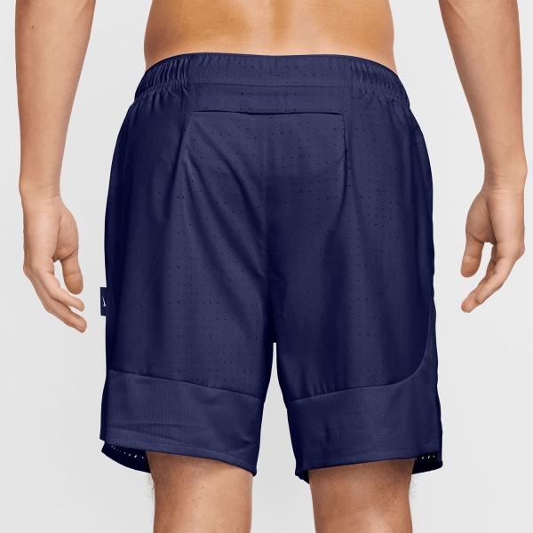 Nike Challenger Breathe 7in Shorts - Blue Void/Reflective Silver
