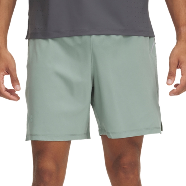 Men's Running Shorts Under Armour Launch Elite 7in Shorts  Silica Green/Reflective 13765080348
