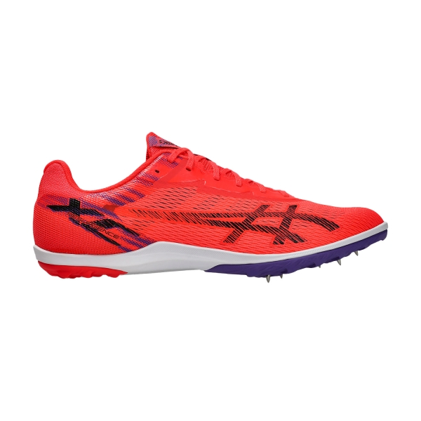 Men's Racing Shoes ASICS Resurgence XC  Flash Red/Black 1093A181600