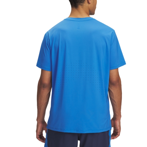 Under Armour Launch Elite Pro T-Shirt - Blue Atlantis/Reflective