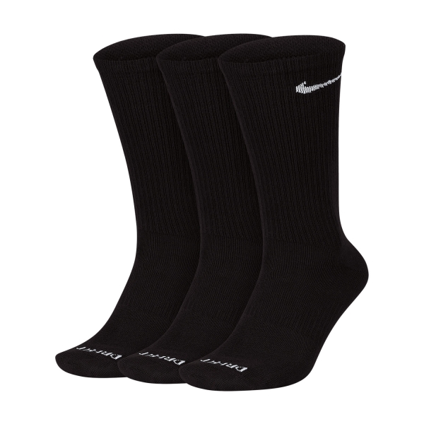 Calze Nike Everyday Plus Logo x 3 Socks  Black/White SX6891010
