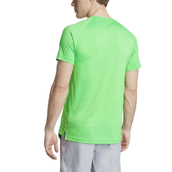 adidas Gym+ Logo T-Shirt - Lime Burst Melange
