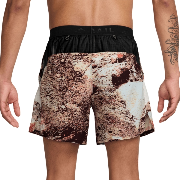 Nike Dri-FIT AOP 6in Shorts - Sail/Black