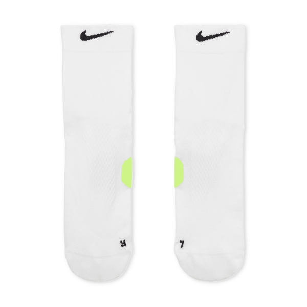 Nike Fast Socks - White/Volt/Black