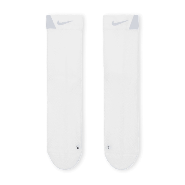 Nike Fast Logo Socks - White/Black/Pure Platinum