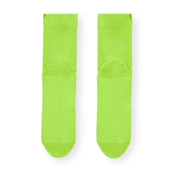Nike Fast Logo Socks - Volt/Bright Cactus/Black