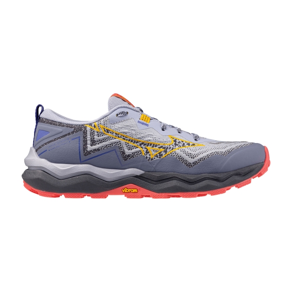 Women's Trail Running Shoes Mizuno Wave Daichi 9  Icelandic Blue/Citrus/Calypso Coral J1GK257171