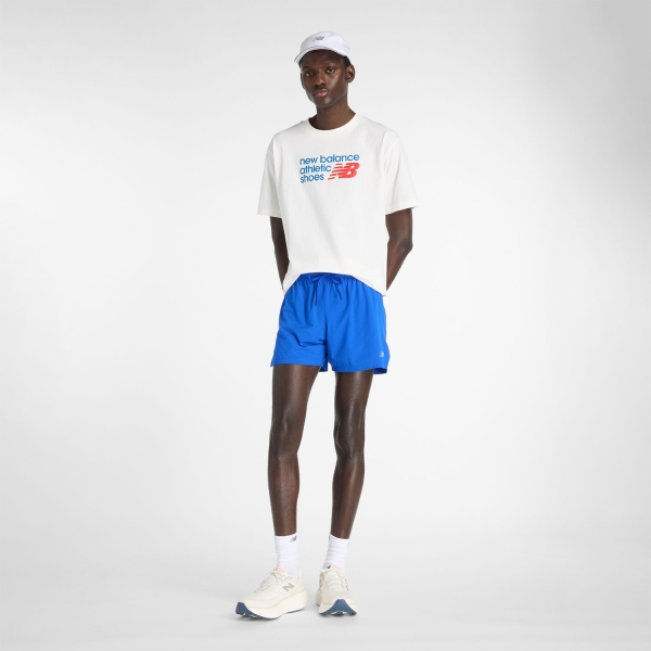 New Balance Run Specialist 5in Shorts - Blue Gemstone
