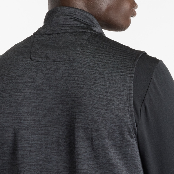 New Balance Heat Grid Gilet - Black/Slate Gray