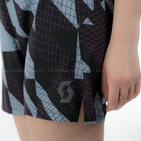 SCOTT Endurance Pro 7in Shorts - Black/Morning Blue