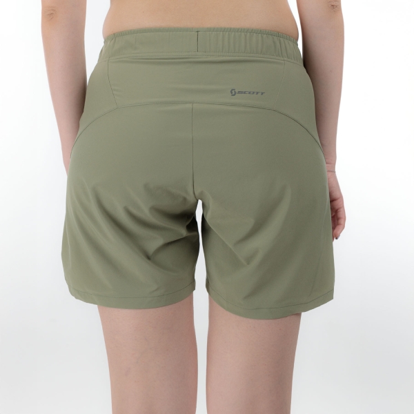 SCOTT Endurance Pro 7in Shorts - Hay Green