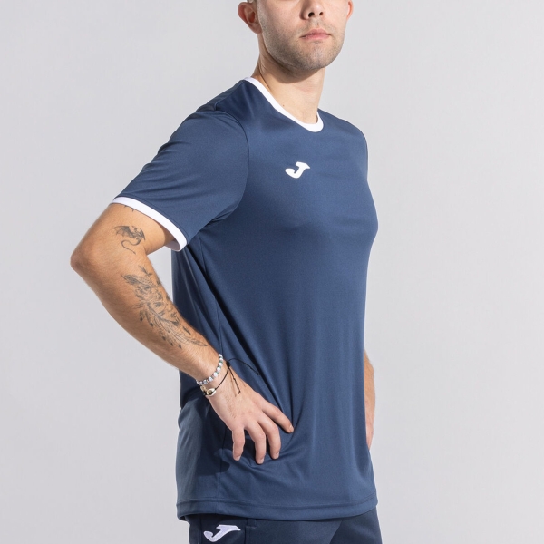 Joma Combi Premium T-Shirt - Dark Navy/White