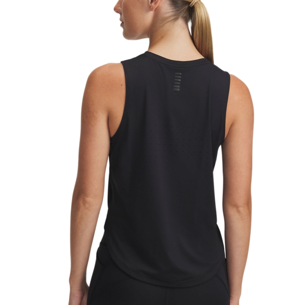 Under Armour Launch Elite Tank - Black/Reflective