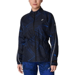 ASICS Road Lite-Show Jacket - Performance Black/Dark Cobalt
