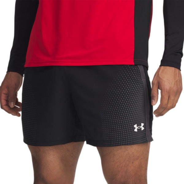 Men's Running Shorts Under Armour Vanish 6in Shorts  Black/Castelrock 60076320001