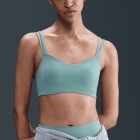 Nike Zenvy Strappy Sports Bra - Cannon/White