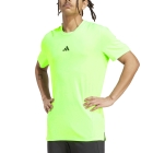 adidas D4T AEROREADY T-Shirt - Lime Burst
