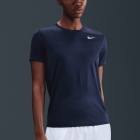 Nike Dri-FIT Swoosh T-Shirt - Midnight Navy/White
