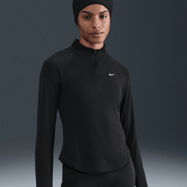 Nike Tempo Swoosh Shirt - Black/White