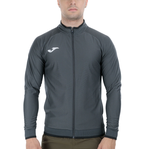 Men's Running Hoodie Joma Combi Premium Sweatshirt  Dark Gray/Black 104212.151