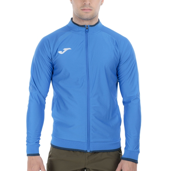 Men's Running Hoodie Joma Combi Premium Sweatshirt  Royal Blue/Dark Navy 104212.703