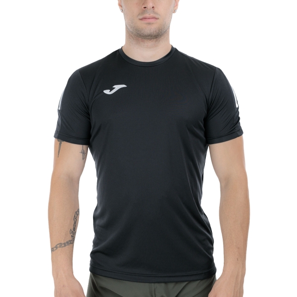 Men's Running T-Shirt Joma Olimpiada TShirt  Black 103245.100