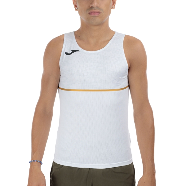 Men's Running Tank Joma Record III Tank  White 104291.200