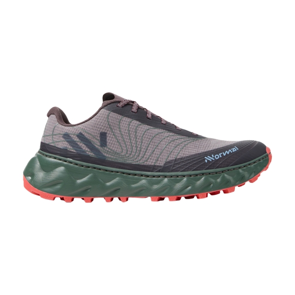 Men's Trail Running Shoes NNormal Tomir 2.0  Burgundy N2ZTR25004