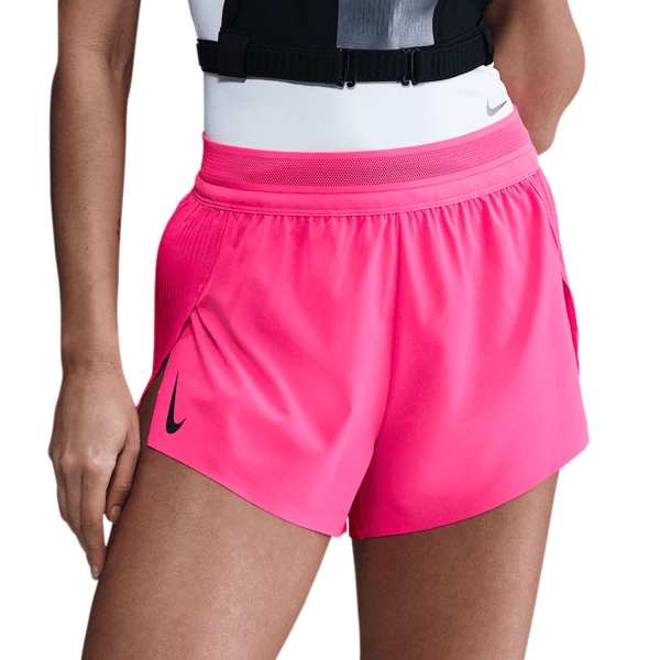 Women's Running Shorts Nike Aeroswift 3in Shorts  Hyper Pink/Black FN2328645