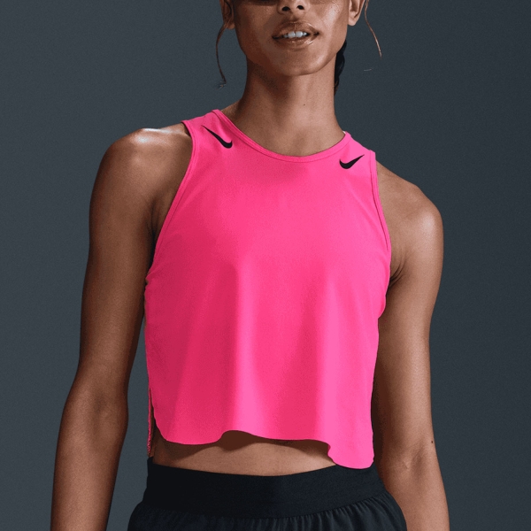 Women's Running Tank Nike Aeroswift Tank  Hyper Pink/Black FN2713645