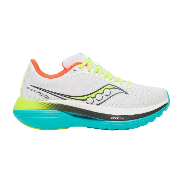 Women's Performance Running Shoes Saucony Endorphin Trainer  White/Mutant S1099697