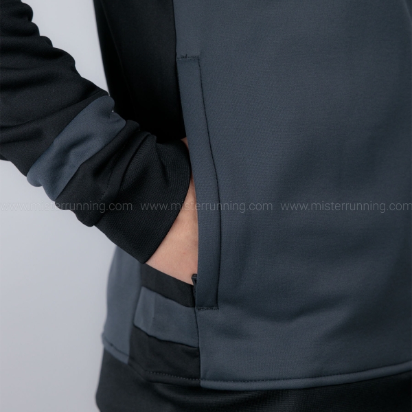 Joma Lider Tracksuit - Dark Gray/Black