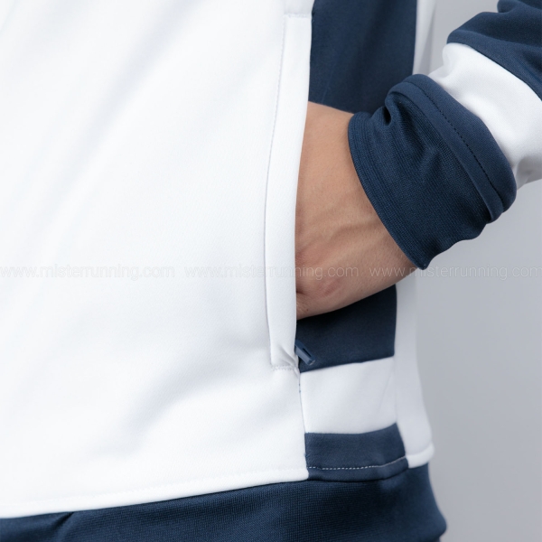 Joma Lider Tracksuit - White/Dark Navy