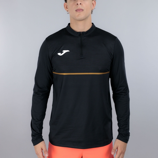 Men's Running Shirt Joma Record III Shirt  Black 104294.100