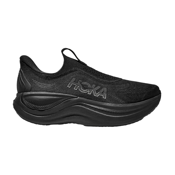 Recovery Shoe Hoka Skyward Laceless  Black 1168876BBLC